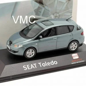 SEAT TOLEDO 2004 a 2009 gris bleu 1/43