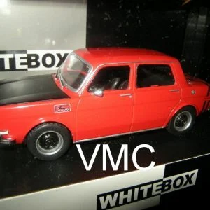 Simca 1000 Rallye 2 échelle 1/24 whitebox les voitures mythiques s'invitent enfin a l’échelle 1/24 avec plaisir nous vous les proposons