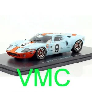 ford GT 40 Gulf 24 Heures du Mans vainqueur année 1968 1/43 presse pilotée par Rodriguez Bianchi