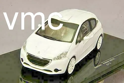 Peugeot 208 R2 BLANCHE ECHELLE 1/43 FABRICATION IXO IDÉAL DECALCO DIORAMA DE RALLYE