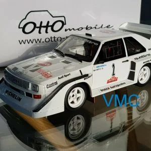 Ottomobile Otto Audi Quattro S1 #1 Mikkola winner Olympus Rally 1985 1/18 OT757