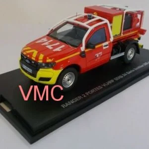 Ford Ranger 2 portes  VLHRP Pompier Alarme 0036 SDIS 24 1/43