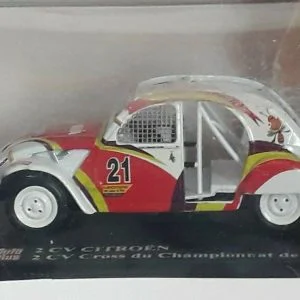 CITROEN CHAMPIONNAT DE FRANCE 2 CV 1:43 AUTO PLUS AUTO CROSS