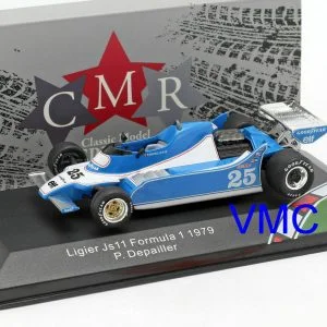 Ligier js11 25 Formule 1 Patrick Depailler 1979 1/43 CMR