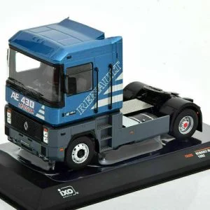 MAN TGX 18.580 XXL D38 2018 bleu et noir tracteur seul camion IXO 1:43