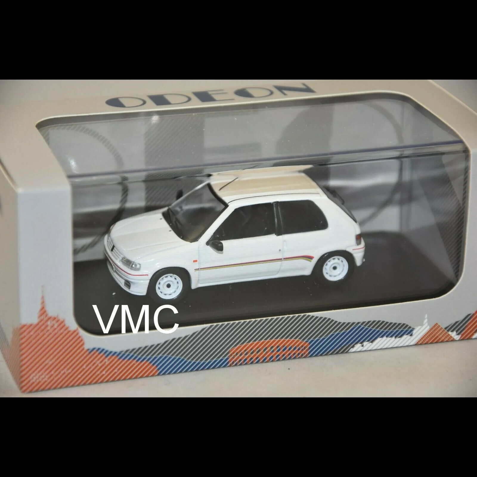 PEUGEOT 106 RALLYE BLANCHE 1990 ODEON 1/43