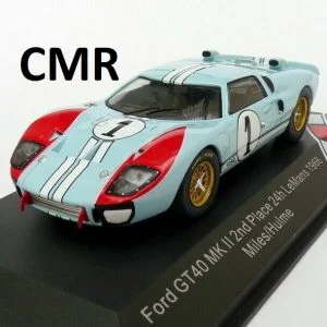 ford gt40 mk 2nd place 24 heures le mans 1966 CMR 1/43