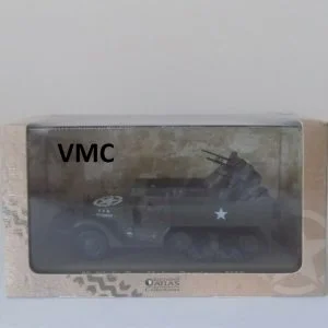 half Track M3A1 M16 Multiple Gun MOTORISATION GMC 3rd Armored Division U.S. Army Aachen 1944 1/43 presse MILITAIRE