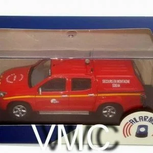 ISUZU D MAX Pompier SECOURS EN MONTAGNE SDIS DEPARTEMENT 64 PYRÉNÉES-ATLANTIQUES ECHELLE 1/43 ALARME 4X4 GRIMP