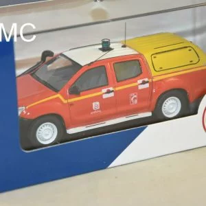 ISUZU D MAX 4X4  Pompiers VLTT SDIS 07 Ardeches 1/43  REFERENCE 028
