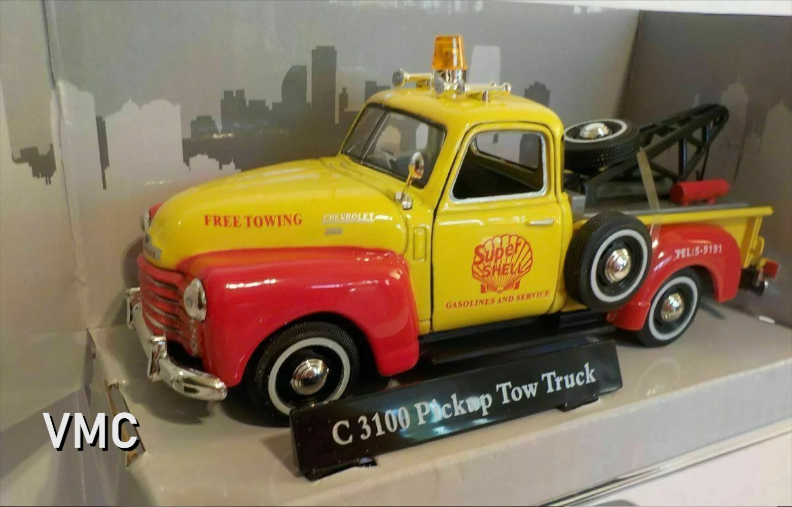 Chevrolet 3100 Depanneuse Shell 1953 1/43 Cararama