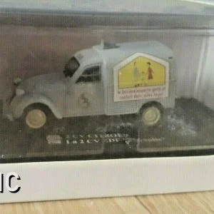 Citroen 2 Cv Edf 220 Volts 1/43 Eligor