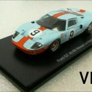 FORD GT 40 Gulf 24 H du Mans 1968 Rodriguez Bianchi 1-43