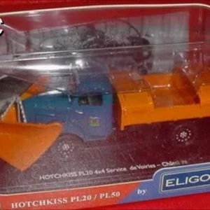 Hotchkiss Pl 20 4x4 Service Voirie Chasse Neige 1/43 Eligor