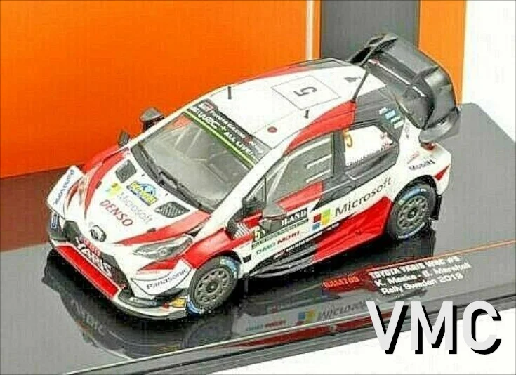 IXO IXORAM709 Toyota Yaris WRC 6eme Rallye de Suède 2019 Meeke 1/43