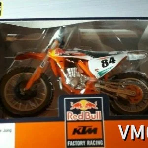 Ktm Sx 450 2018 Red Bull #84 Jeffrey Herlings Bburago 1:18