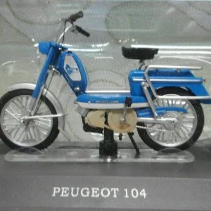 Peugeot 104 Moto Cyclo 1:18
