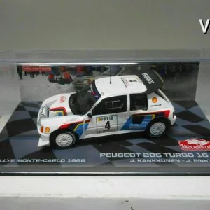 PEUGEOT 205 T16 E2 RALLY MONTE CARLO 1986 Kankkunen 1/43