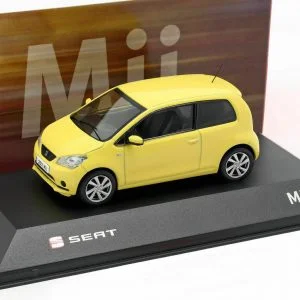 SEAT Mii Jaune pale 2011 1/43
