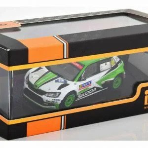SKODA FABIA r5 Rovanpera Rallye Finlande 2018 1/43 ixo