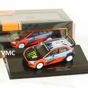 HYUNDAI I20 R5 RALLYE MONTE CARLO 2021 OLIVER SOLBERG IXO RAM785LQ 1/43