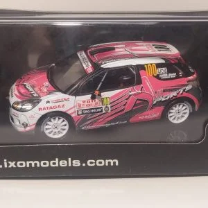 CITROEN DS3 R3 #100 RALLYE MONTE CARLO 2011 D.ELENA- O.CAMPANA 1/43 Rally IXO