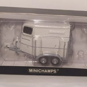 BOECKMANN HORSE TRAILER 2006 REMORQUE CHEVAUX 1/43 MINICHAMPS