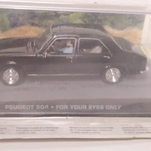PEUGEOT 504 FOR YOUR EYES ONLY 1/43 JAMES BOND 007