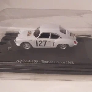 ALPINE A 106 #127 TOUR DE FRANCE 1958 1/43 HACHETTE