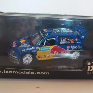 SKODA FABIA WRC M.EKSTROM-S.BERGMAN RALLYe de suede SWEDEN 2006 1/43 IXO