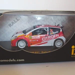 CITROEN C2 S1600 RALLYe MONTE CARLO 2005 pilote D.SORDO-M.MARTI 1/43 IXO