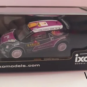 CITROEN DS3#14 P.VAN MERKSTEIJN-E.MOMBAERTS RALLY GERMANY 2011 1/43 IXO