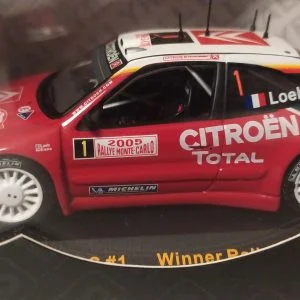 CITROEN XSARA WRC #1 WINNER RALLY MONTE CARLO 2005 S.LOEB-D.ELENA 1/43 IXO