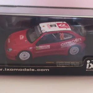 CITROEN XSARA WRC #20 pilote C.RAUTENBACH-D.SENIOR RALLYe de MONTE CARLO 2008 1/43 IXO