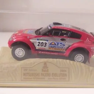 MITSUBISHI PAJERO EVOLUTION 26e Edition DAKAR 2004 S.PETERHANSEL-JP.COTTRET 1/43 NOREV