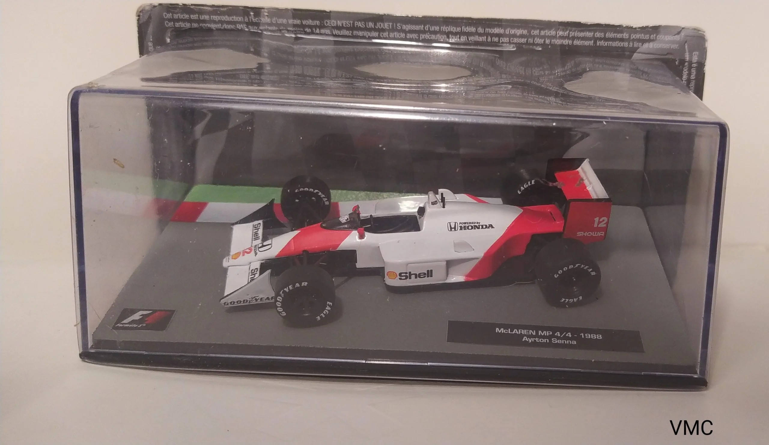 McLAREN MP 4/4 1988 AYRTON SENNA 1/43