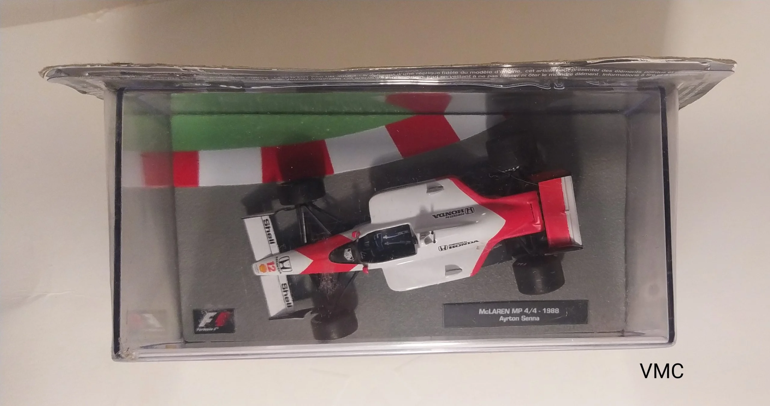 McLAREN MP 4/4 1988 AYRTON SENNA 1/43 – Image 2