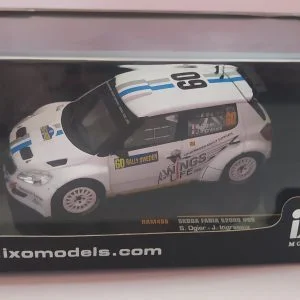 SKODA FABIA S2000 #60 S.OGIER-J.INGRASSIA RALLY SWEDEN 2012 1/43 IXO