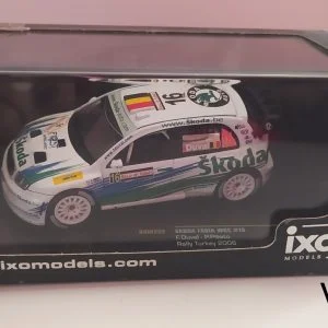 SKODA FABIA WRC #16 pilote D.DUVAL-P.PIVATO RALLYe de Turquie 2006 1/43 IXO