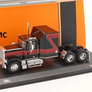 GMC General 1980 Noir Rouge camion tracteur SEUL tr102 Ixo 1:43