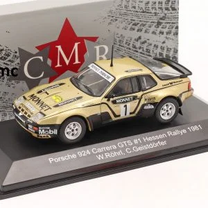 Porsche 924 carrera gts rallye hessen 1981 w.rohrl c.geistdorfer 1/43 cmr
