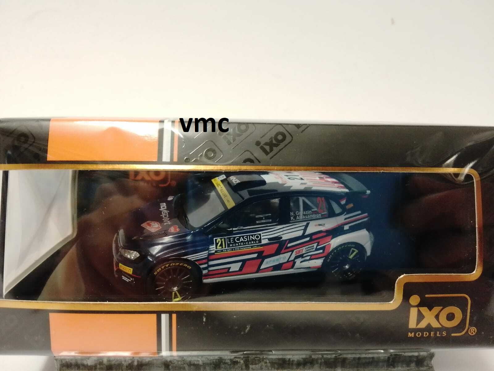 VW Polo GTI r5 RALLYE MONTE CARLO 2021 N. GRYAZIN ram793 Ixo 1:43