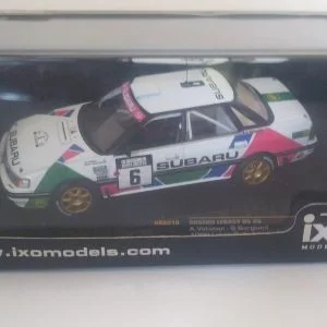 SUBARU LEGACY RS #6 A.VATANEN -B.BERGLUND 1000 LAKES RALLY 1992 1/43 IXO