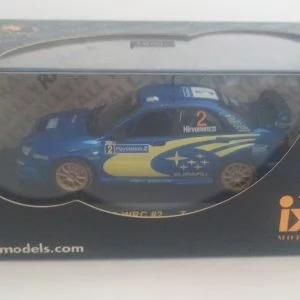 SUBARU IMPREZA WRC #2 TOUR DE CORSE 2004 M.HIRVONEN-J.LEHTINEN 1/43 IXO