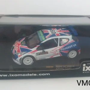 PEUGEOT 207 S2000 #5 K.MEEKE-P.NAGLE WINNER RALLY BRAZIL 2009 1/43 IXO