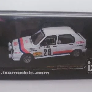CITROEN VISA CHRONO #28 M.CHOMAT-D.BRETON RALLY MONTE CARLO 1983 1/43 IXO