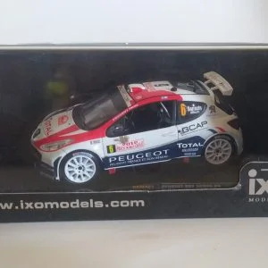 PEUGEOT 207 S2000 #6 S.SARRAZIN-J-J.RENUCCI 4th RALLY MONTE CARLO 2010 1/43 IXO