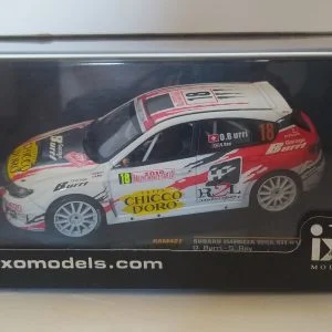 SUBARU IMPREZA WRX STI #18 O.BURRI-S.RAY rallye monte carlo 2010 1/43 IXO