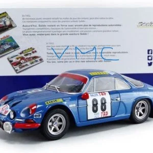 Alpine A110 1600S Rallye Portugal 1971 Nicolas/Todt 1/18 solido