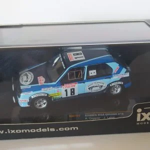 CITROEN VISA CHRONO #18 A.COPPIER-J.LALOZ TOUR DE CORSE 1983 1/43 IXO